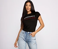 Sagittarius Drama Queen Graphic Tee
