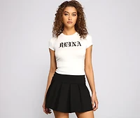 Reina Graphic Tee Shirt
