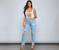 Reign Style Queen Of Hearts Bodysuit