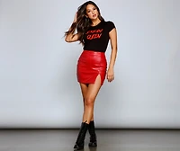 Scream Queen Halloween Graphic Tee