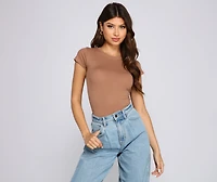 Everyday Basic Scoop Neck Tee