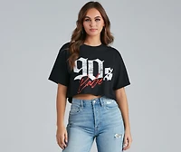 90's Babe Crop Tee