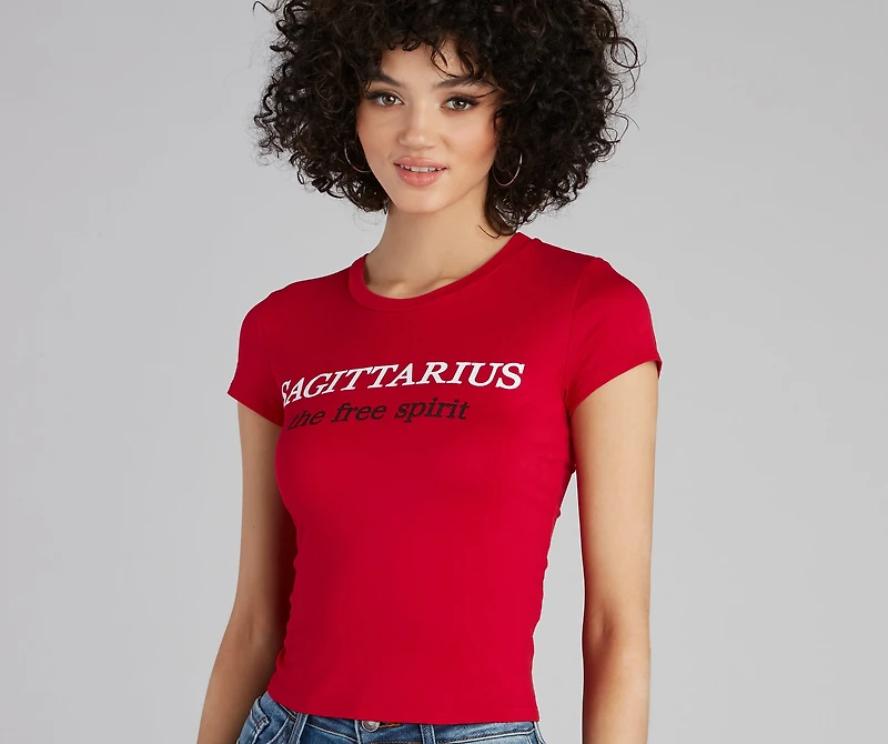 Sagittarius The Free Spirit Graphic Tee