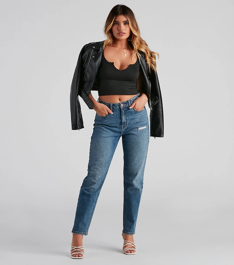 Basic Babes Only Crop Top