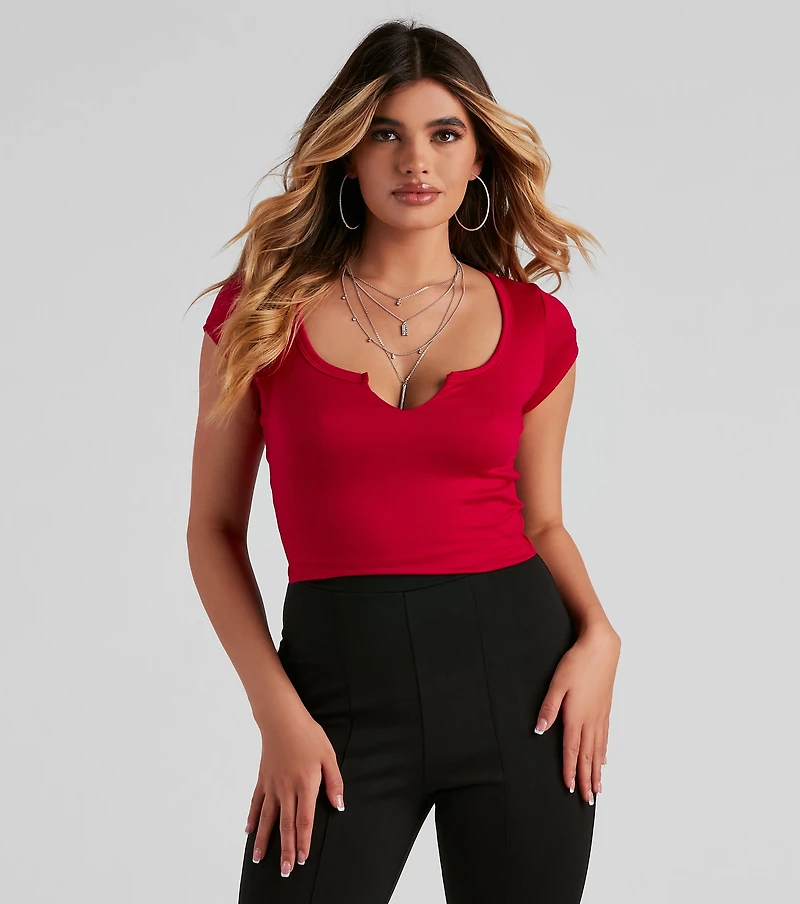 Basic Babes Only Crop Top