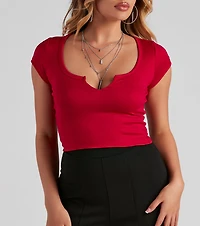 Basic Babes Only Crop Top