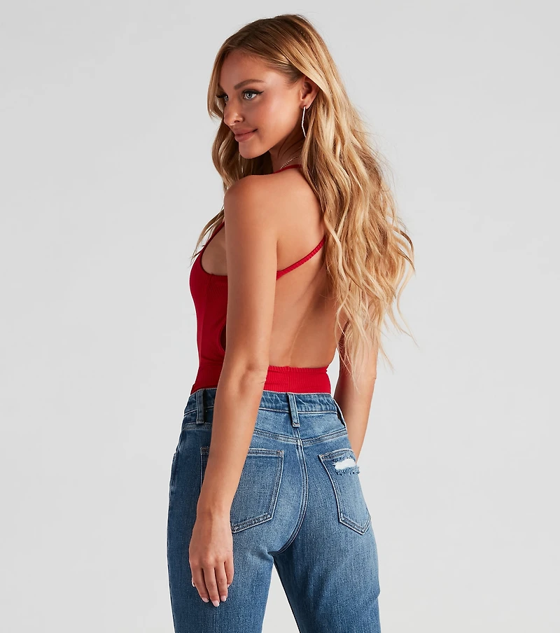 All About The Basics Knit Bodysuit