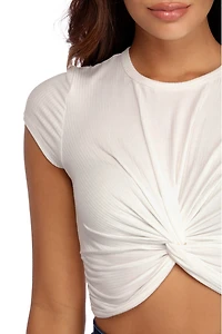 Run Knit Up Crop Top