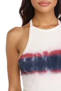 Just About Dyed Cropped Tank