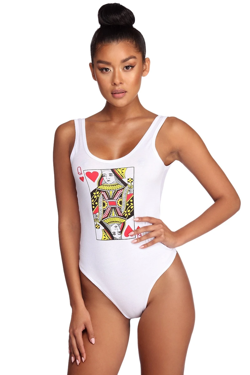 Queen Of Hearts Bodysuit