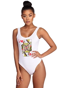 Queen Of Hearts Bodysuit