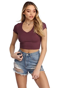 Girl Next Door Crop Top