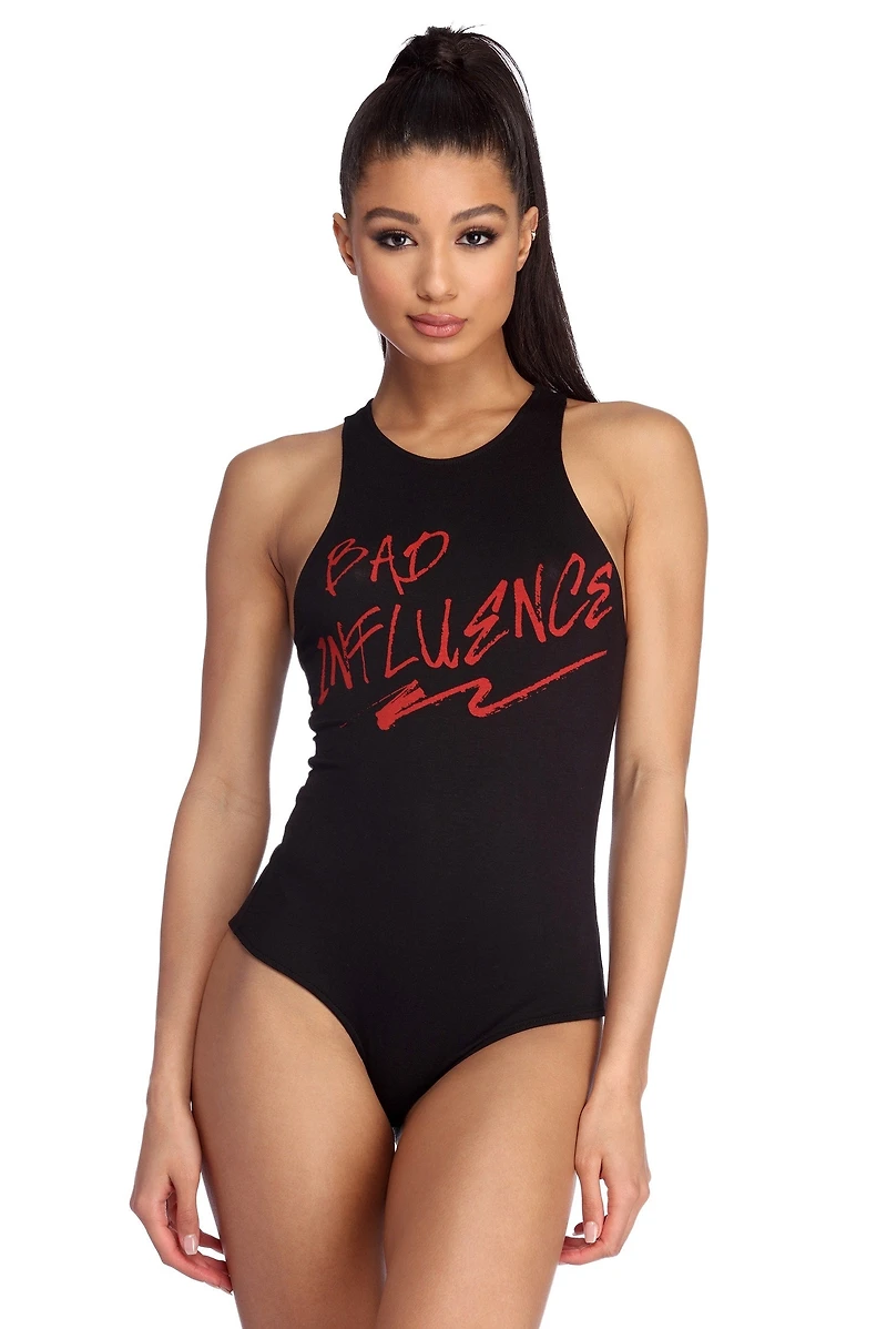 Bad Influence Knit Bodysuit