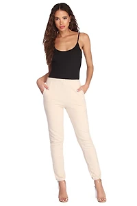Essential Ribbed Sleeveless Bodysuit