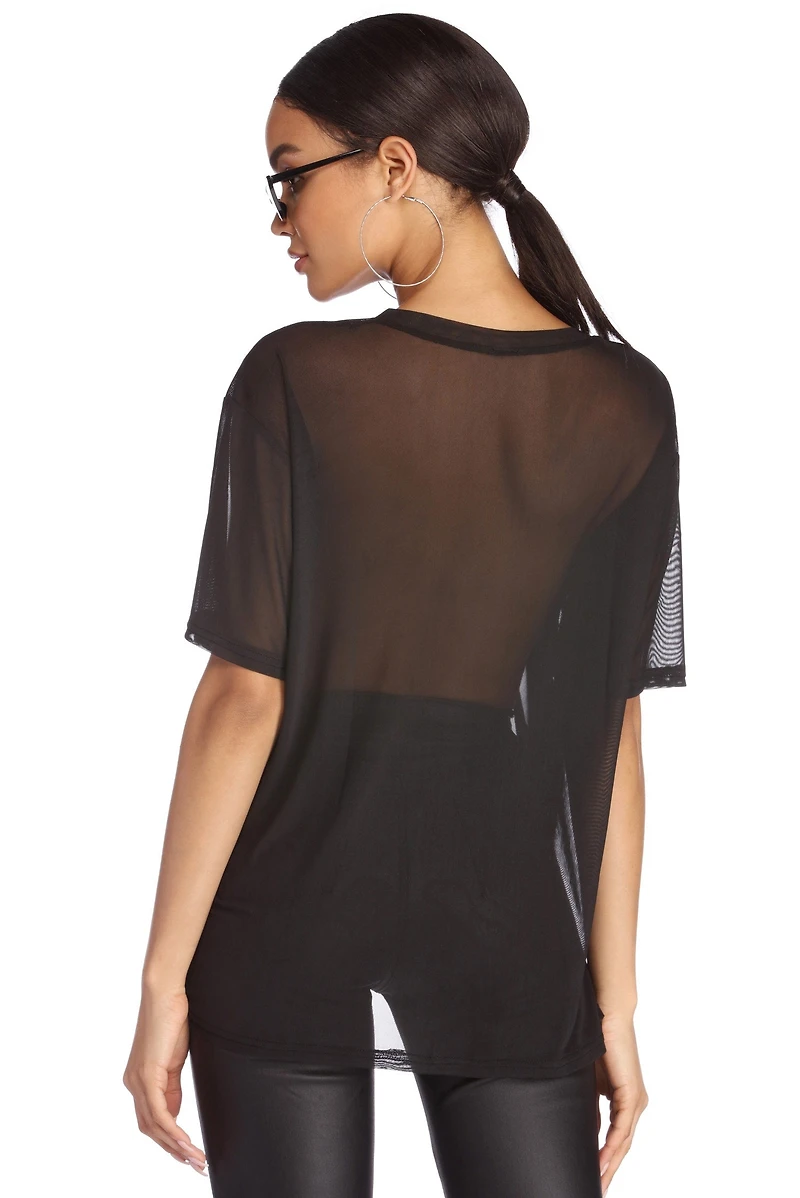 Wu-Tang Clan Mesh Graphic Tee