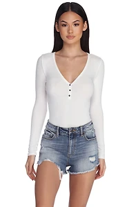 Basic And I Love It Bodysuit