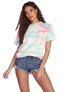 Tie Dye Tunic Tee