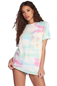 Tie Dye Tunic Tee