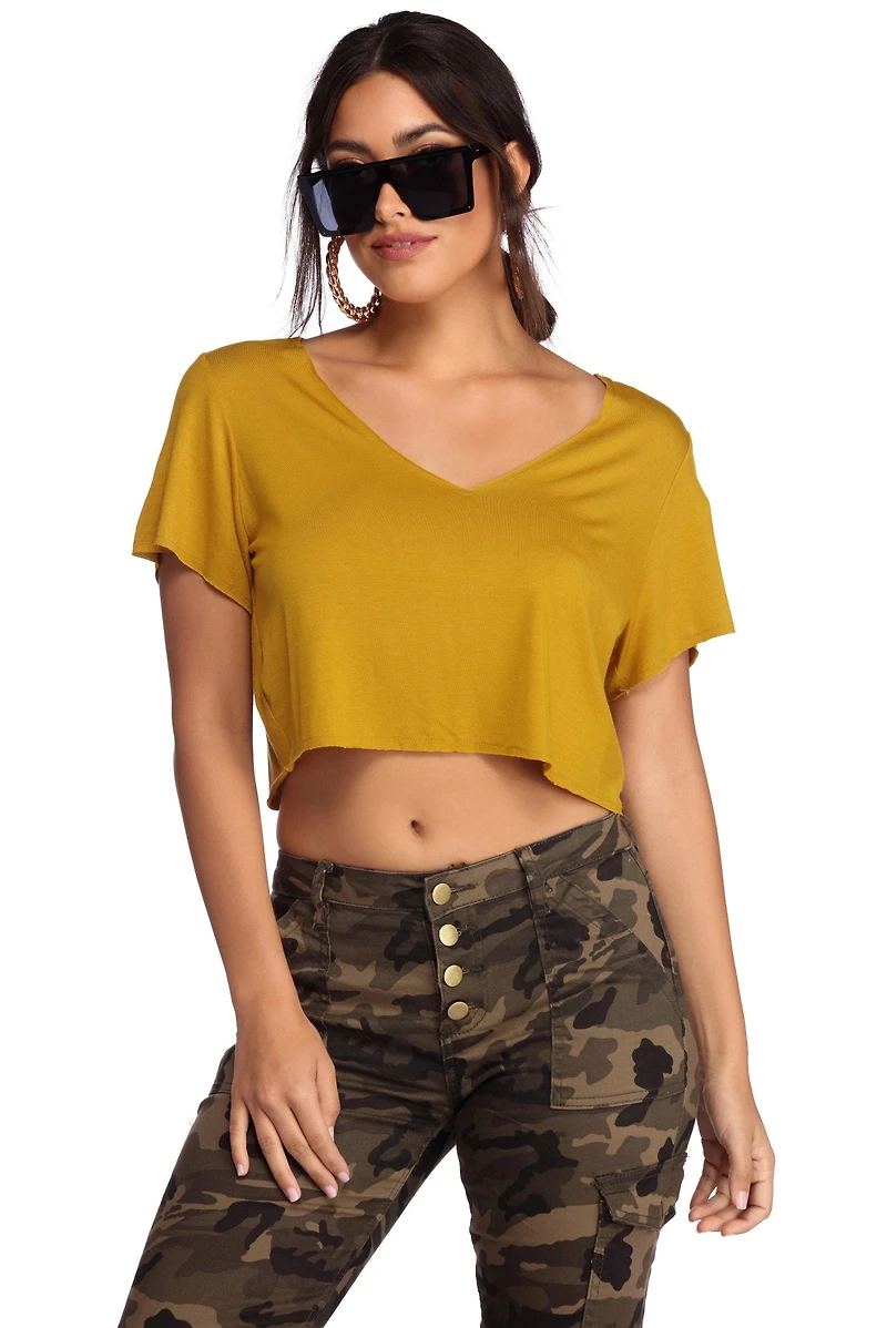 Easy Breezy Crop Top