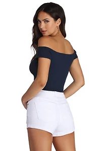 Wear Me Off Shoulder Top