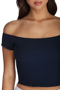 Wear Me Off Shoulder Top