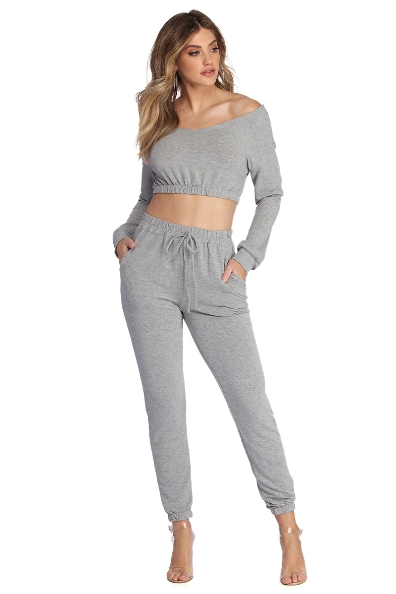 Cozy 'N Chill Crop Top