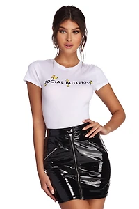Social Butterfly Tee
