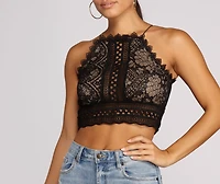 Crochet Queen Crop Top
