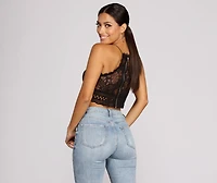 Crochet Queen Crop Top