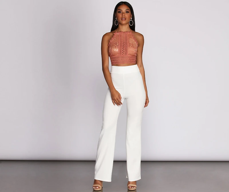 Crochet Queen Crop Top