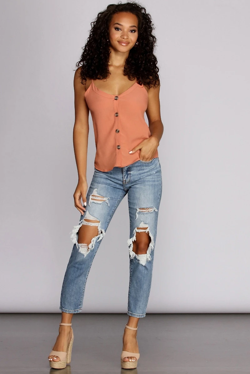 Woven to Perfection Tank