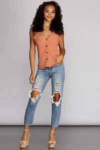 Woven to Perfection Tank