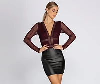 Lace It Like You Mean Bodysuit