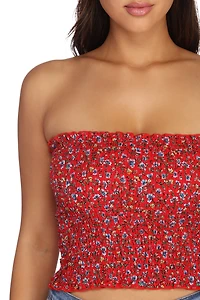 Daisy On My Mind Smocked Top