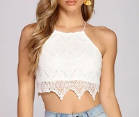 Easy Livin' Crochet Halter Top