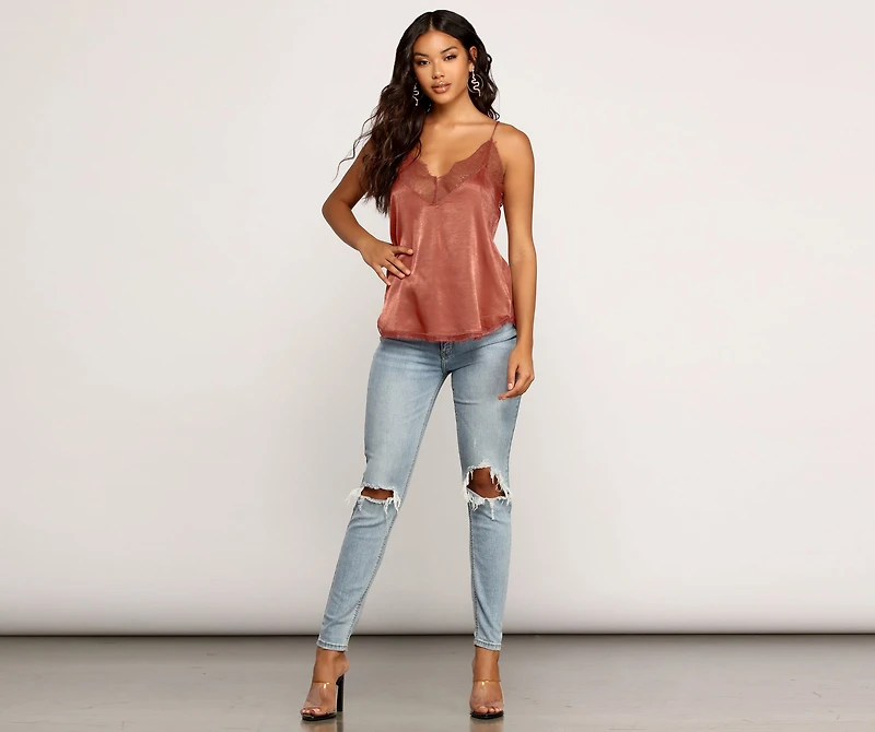 Stunning Lace Cami Top