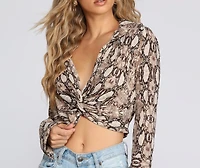 Of The Moment Crop Top