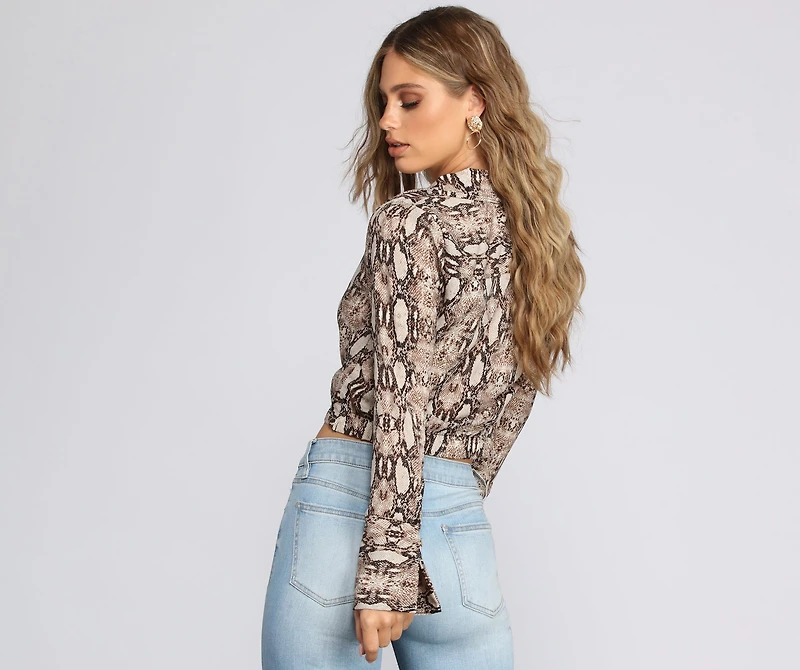 Of The Moment Crop Top