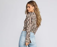 Of The Moment Crop Top