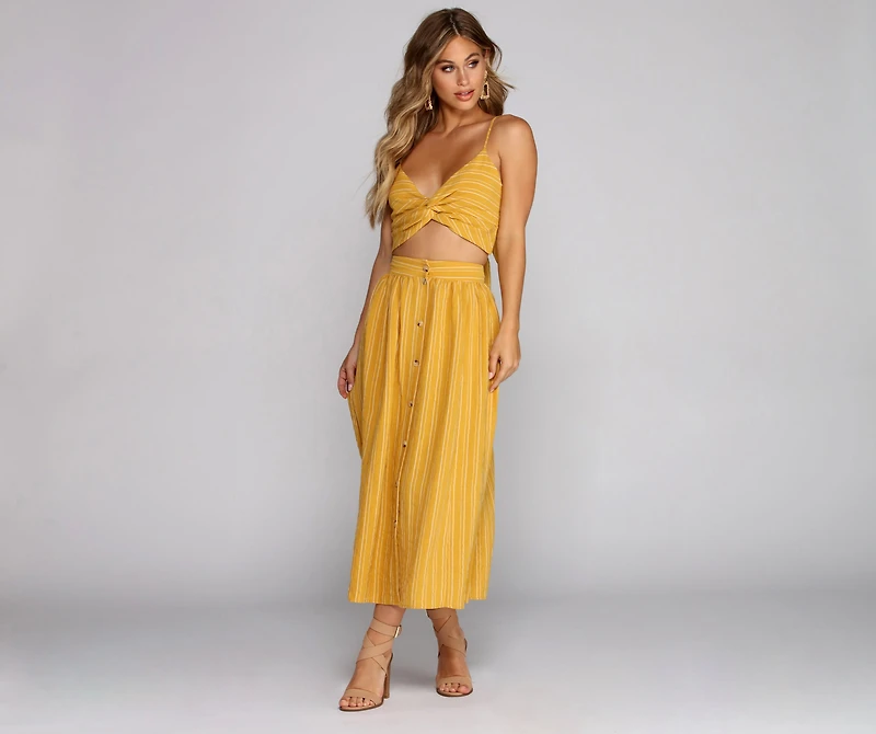 Getaway Today Crop Top