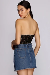 Back Lace Bodysuit