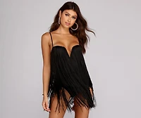 Flow With The Fringe Bodysuit