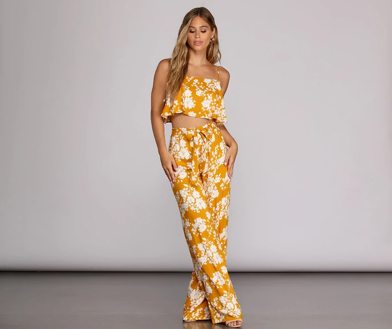 Sunshine So Fine Crop Top