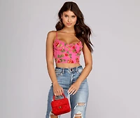 Still A Rose Crop Top
