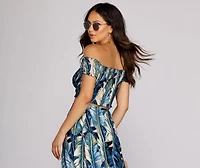Tropic Vibes Crop Top