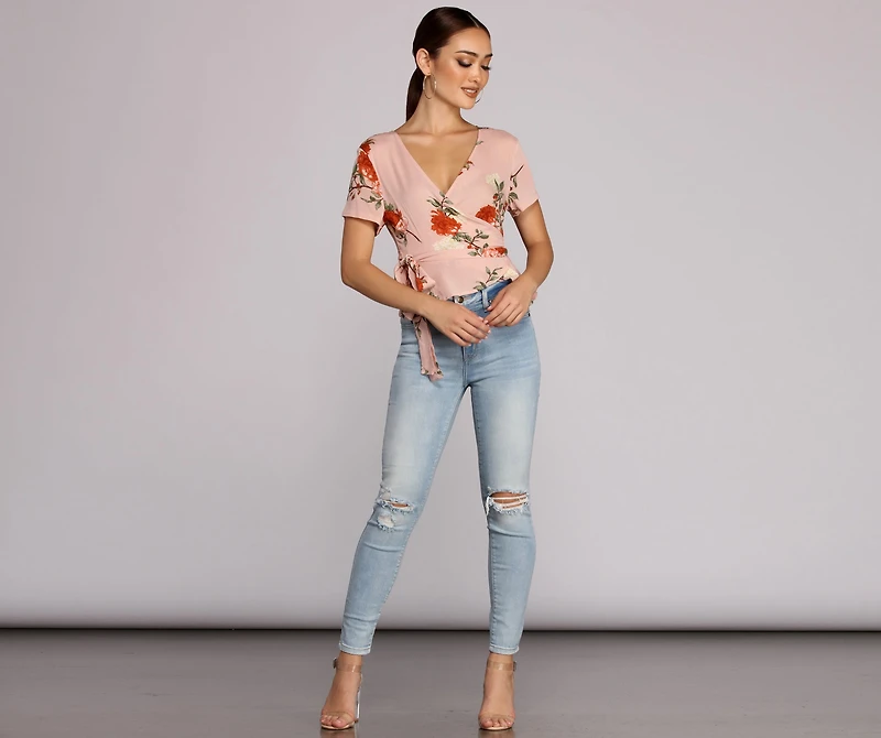 Radiant Peplum Top
