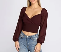 Stylish Sweetheart Top