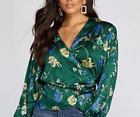 For The Love of Floral Top