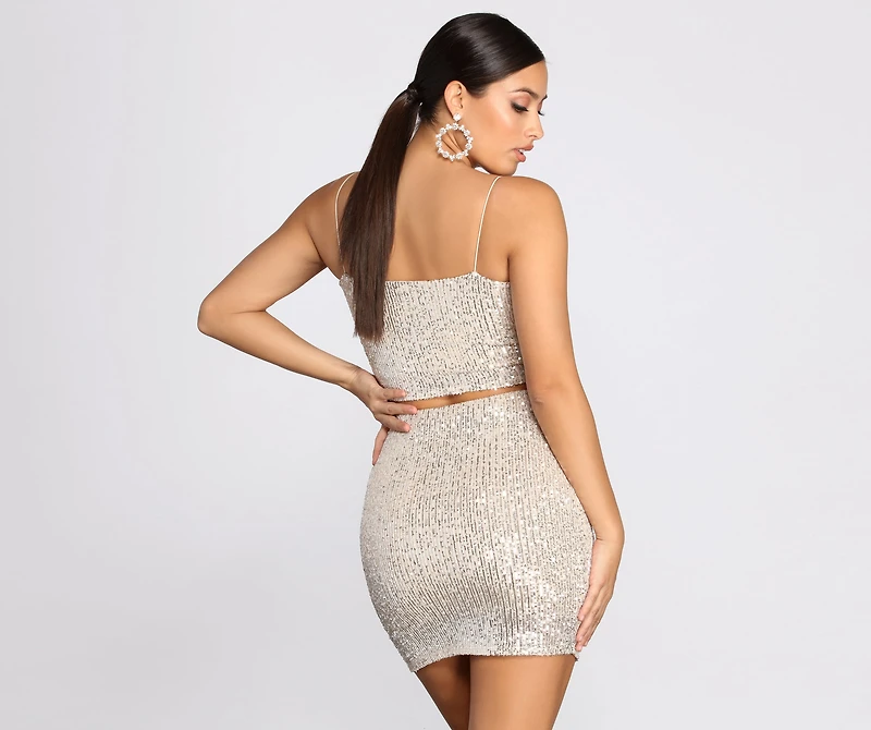 Waiting For Tonight Crop Top