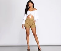 Draw Me Crop Top